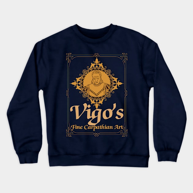 Vigos Fine Carpathian Art Crewneck Sweatshirt by Meta Cortex